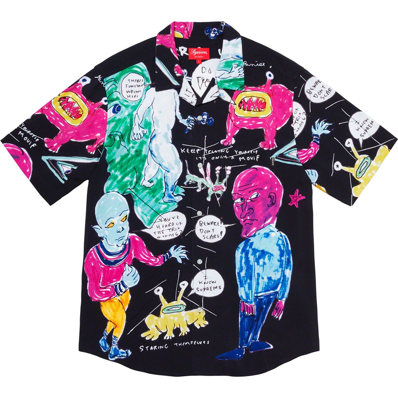 Daniel Johnston Rayon S/S Shirt view 3